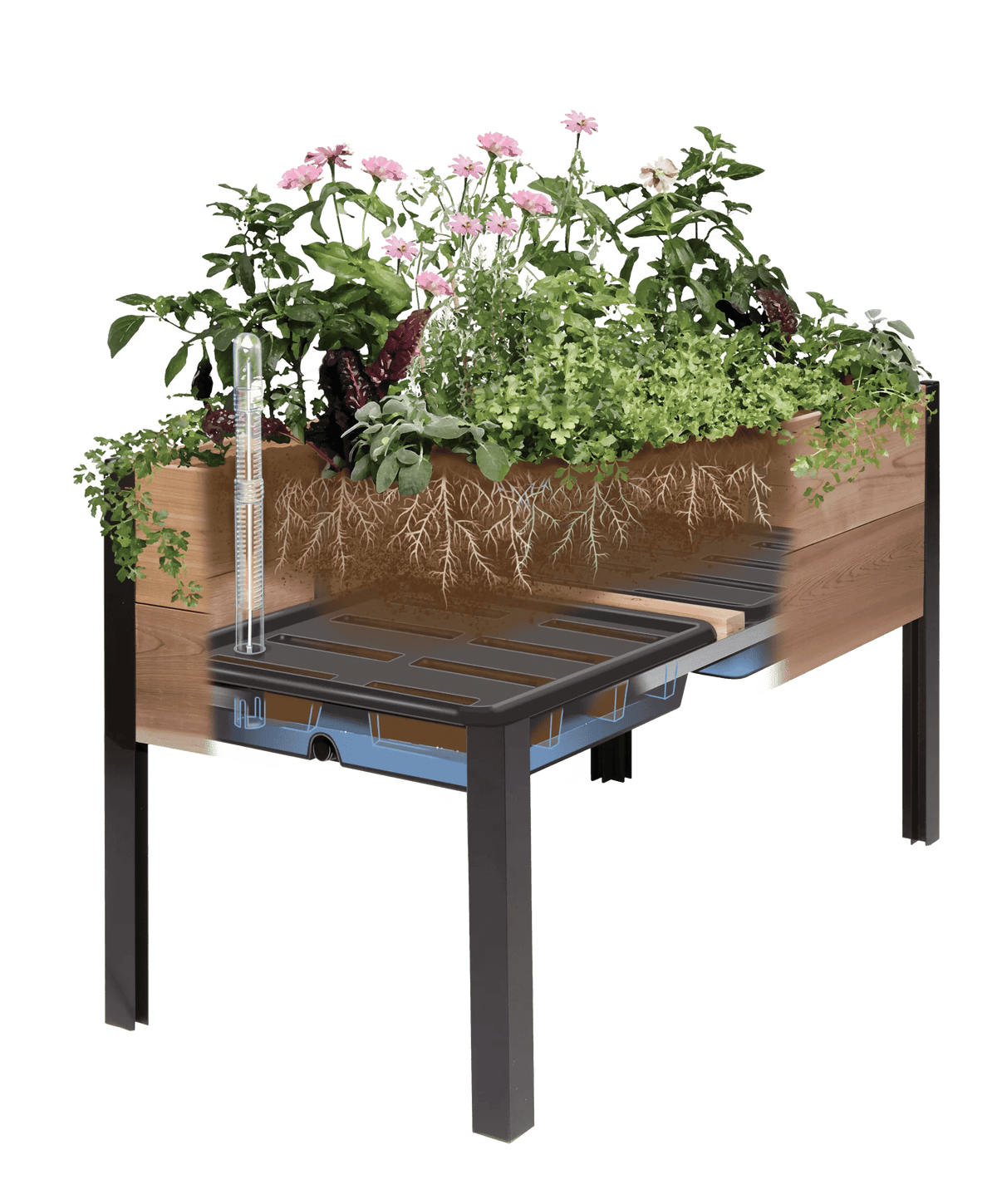 Self-Watering Insert for 2' x 8' Planter