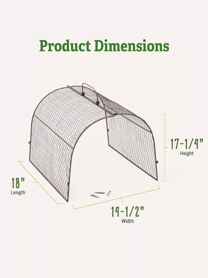 Chicken Wire Row Cloche Mid-Section, XL