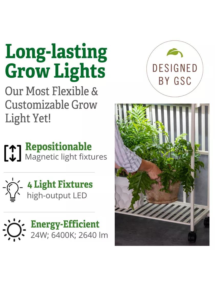 Oslo™ 4-Tier LED Grow Light Garden