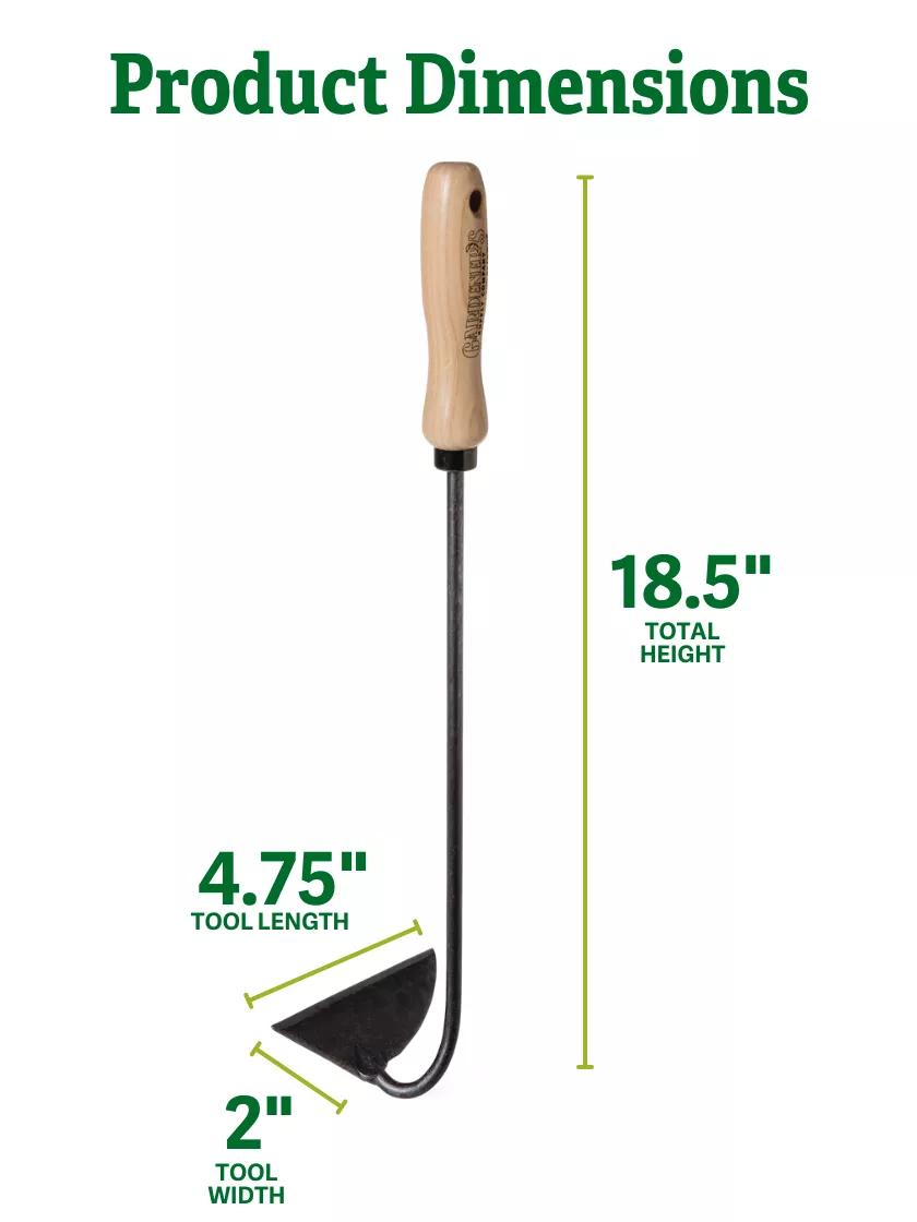 Gardener's Lifetime Dutch Hand Hoe