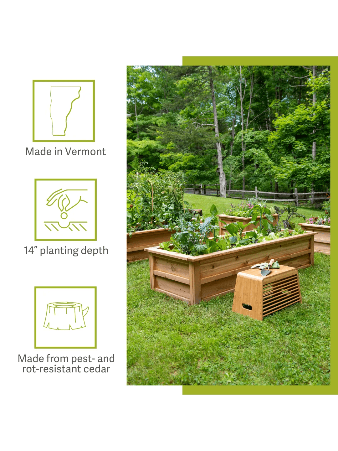 Craftsbury™ Raised Beds
