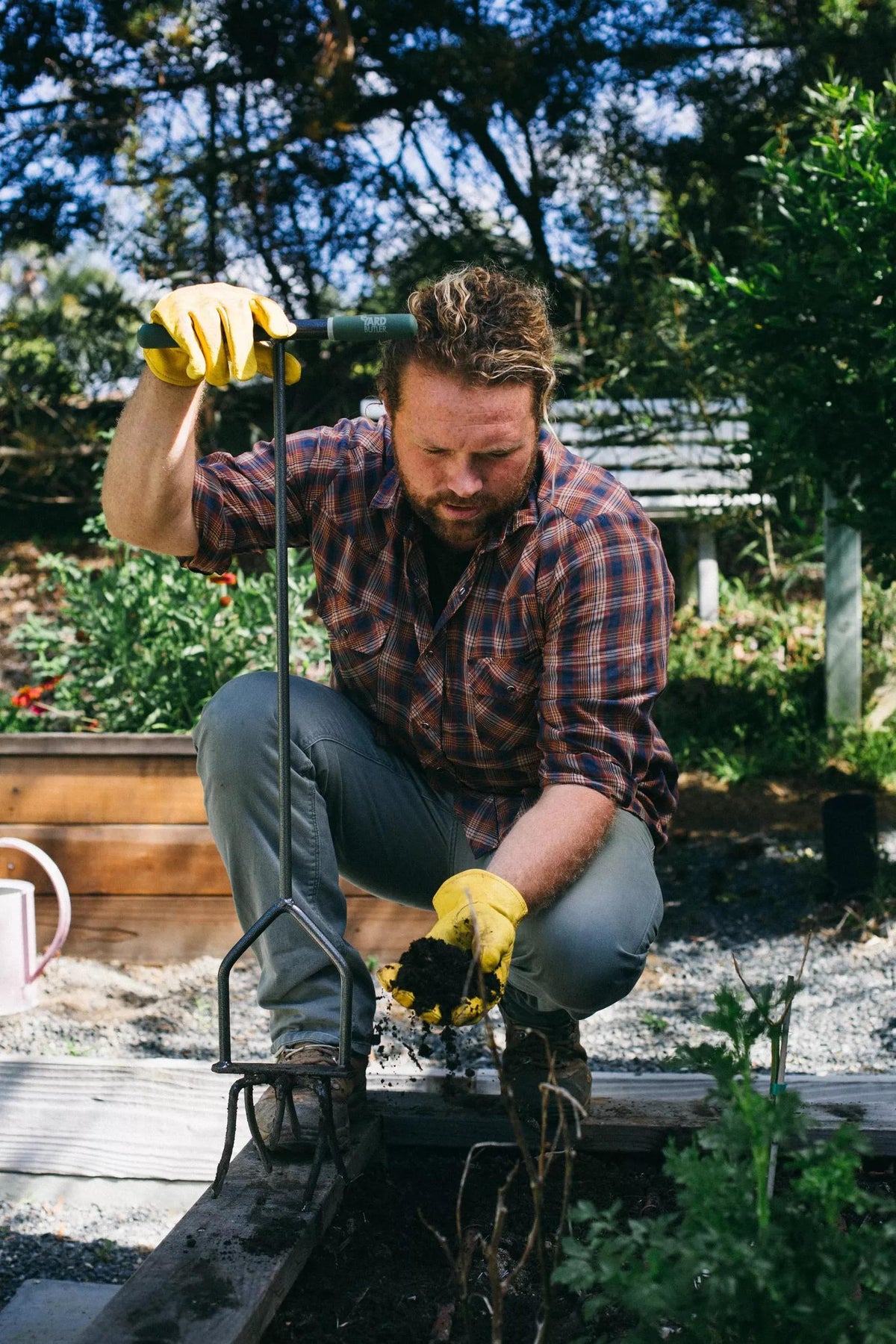 Yard Butler® Twist Tiller