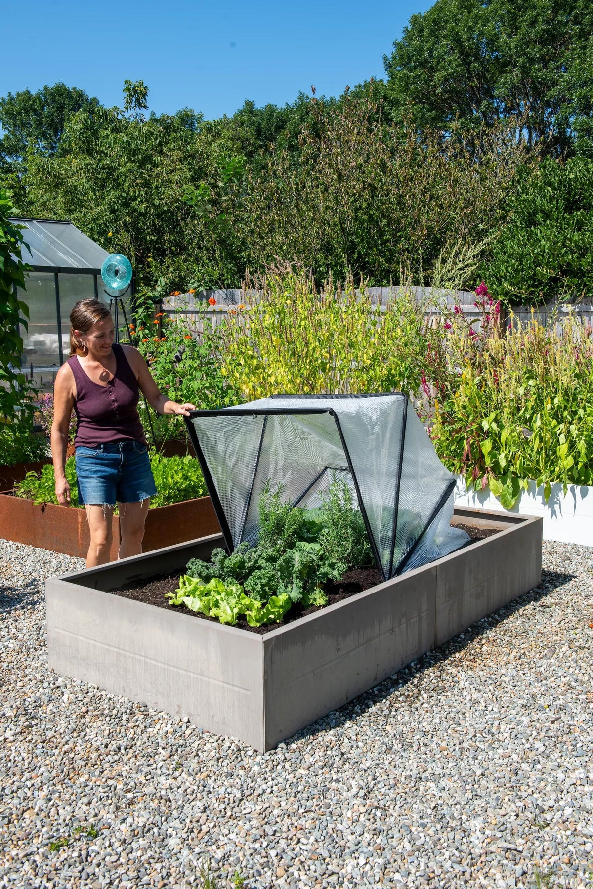 Large Pop-Up Crop Protector