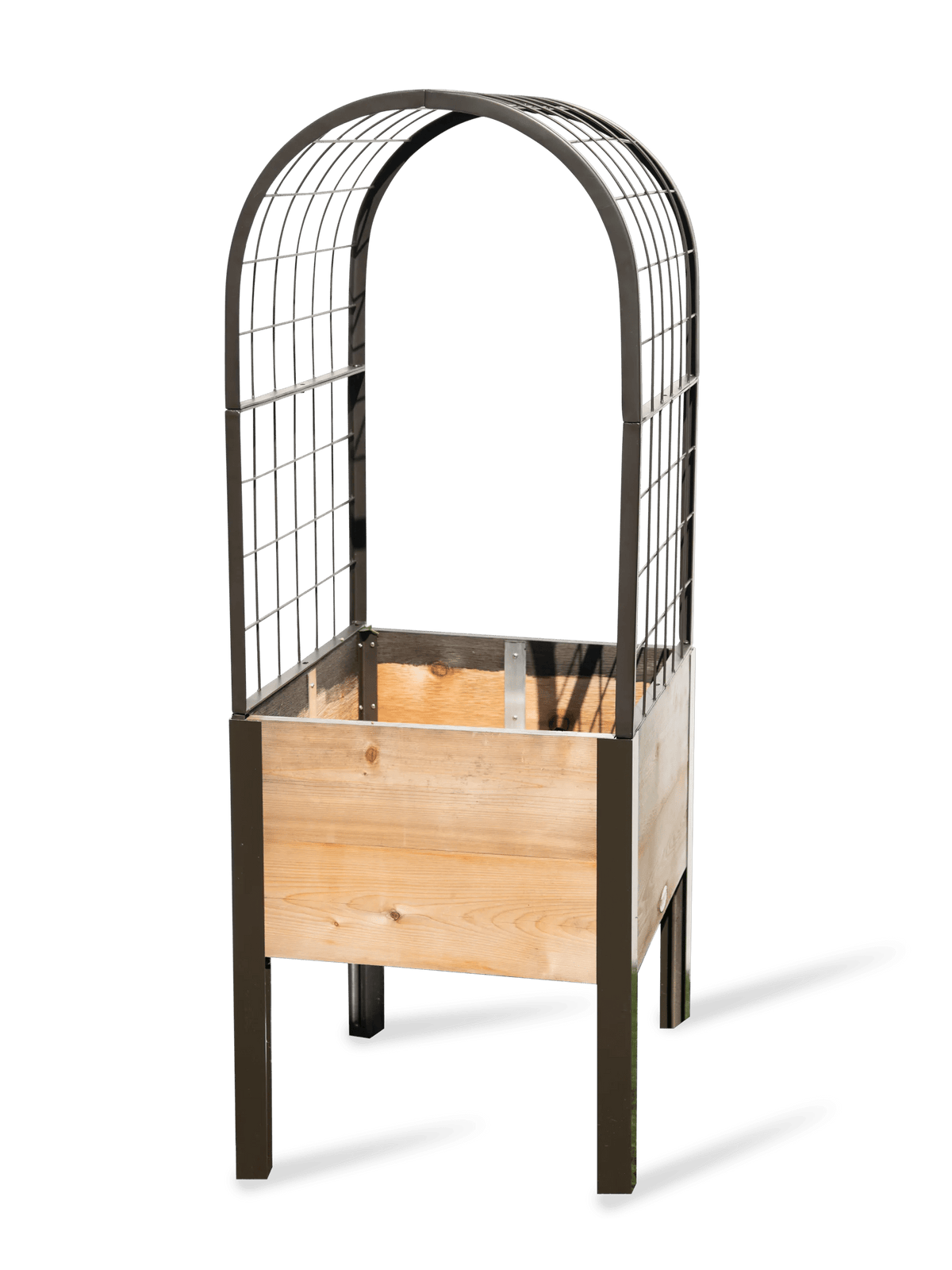 2' x 2' Arch Trellis for Planter Boxes