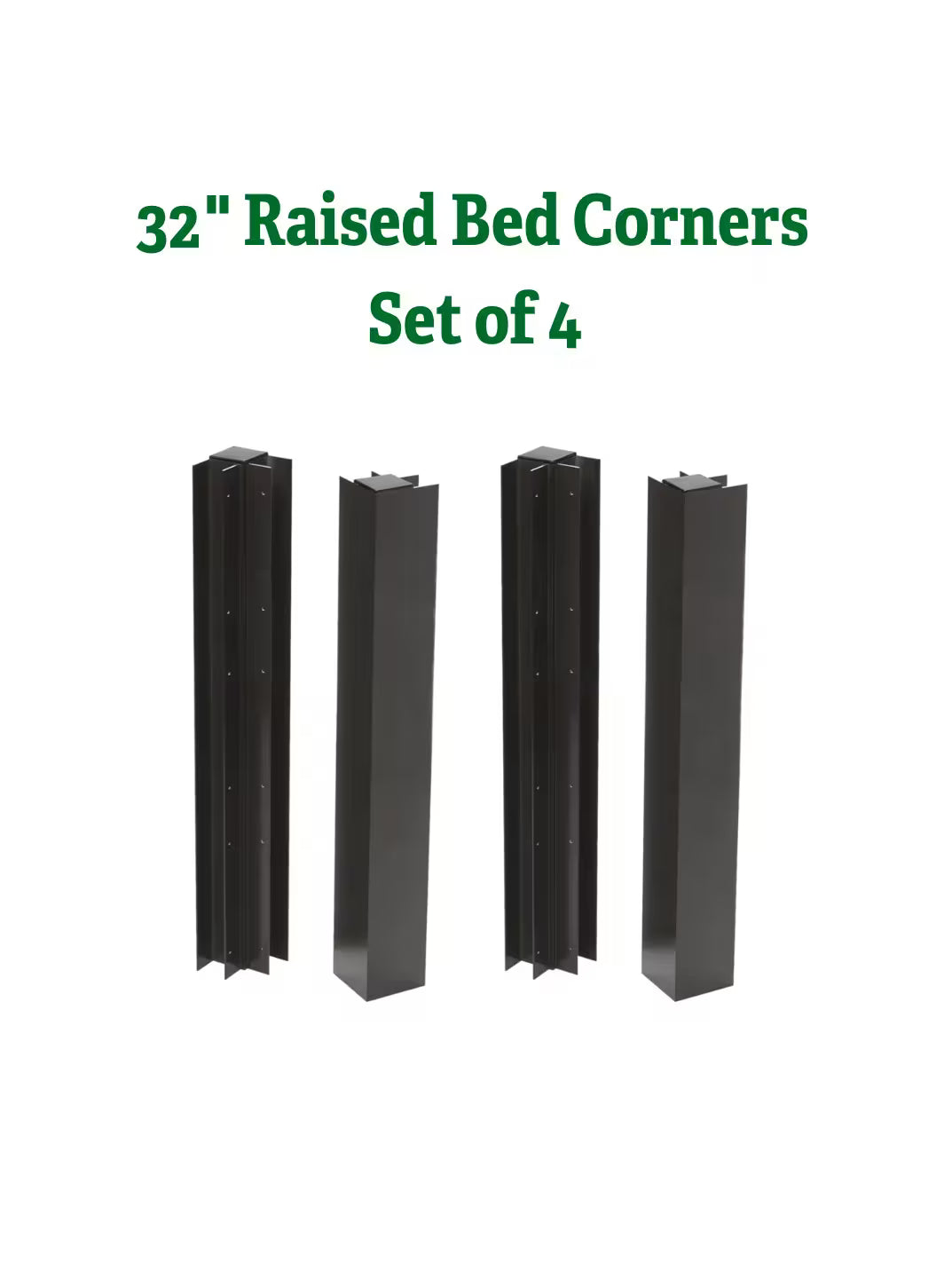 2" Lifetime™ Raised Bed Corners, Set of 4