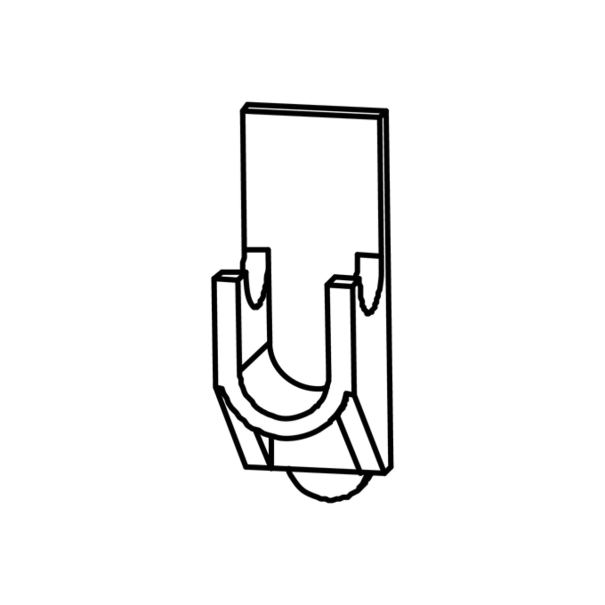 CRD-P6K - Shelf Clip CRD-1K