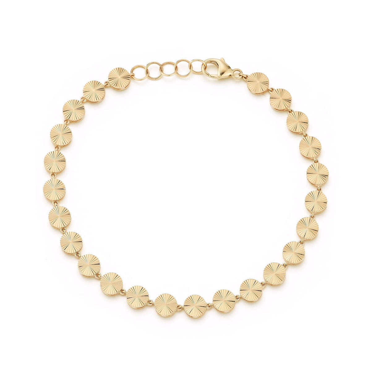 Teddi Paige Fluted Station Bracelet