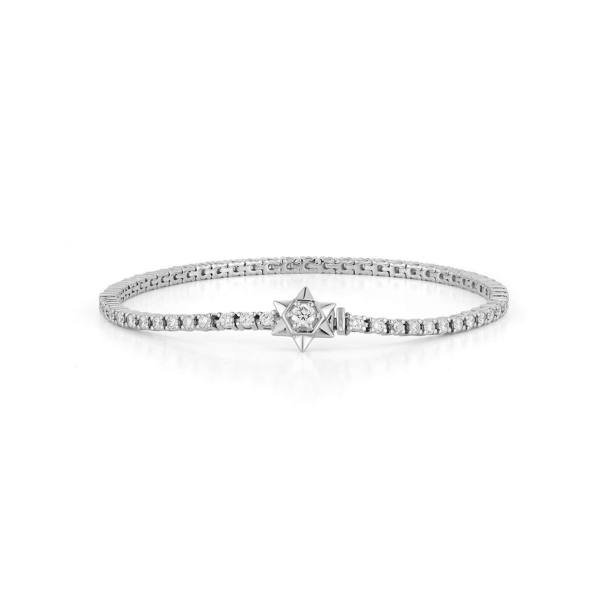 DRD Star Lock Tennis Bracelet