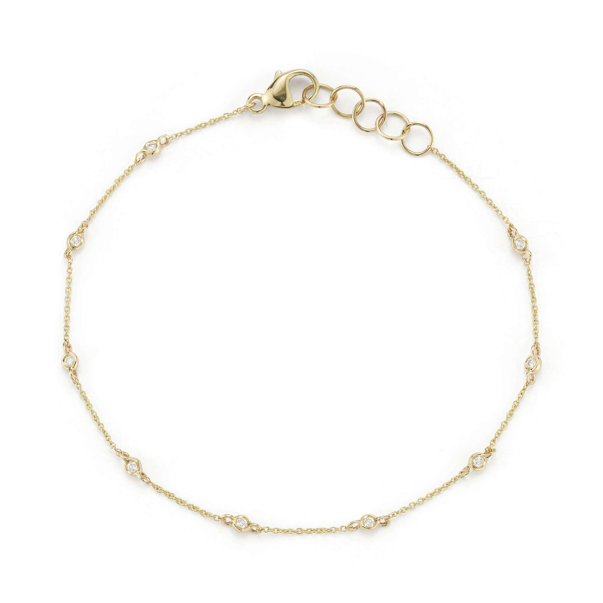 Lulu Jack Single Bezel Bracelet
