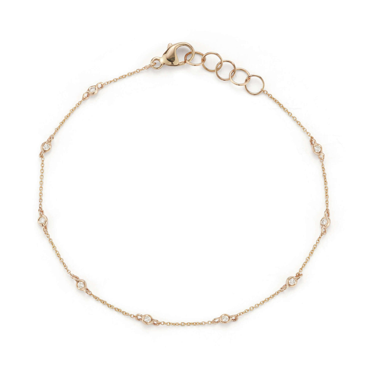 Lulu Jack Single Bezel Bracelet