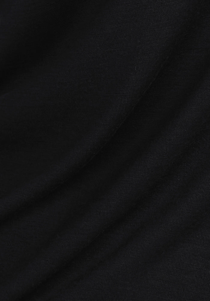 Lucille Long Sleeve Nightgown - Black