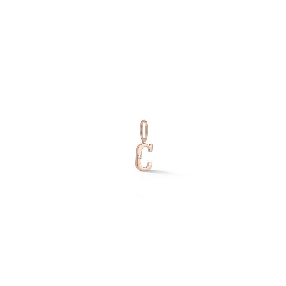 DRD Gold Initial Charm