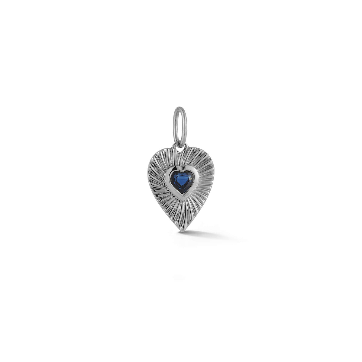 Liz Adams x DRD Sapphire Heart Charm