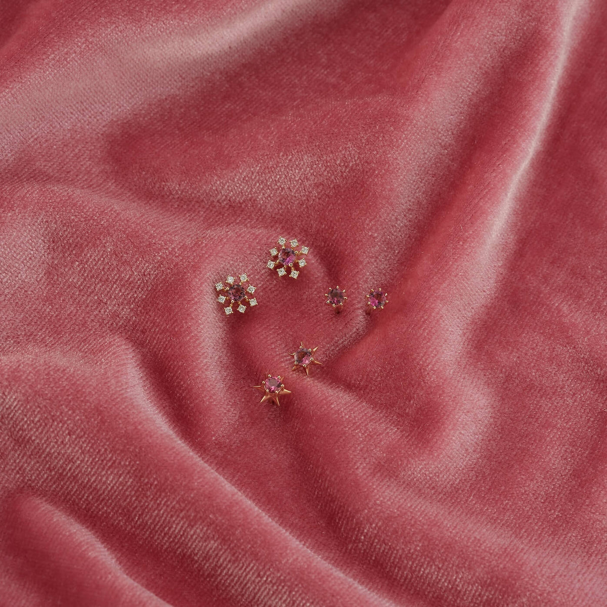 DRD October Birthstone 8-Prong Studs