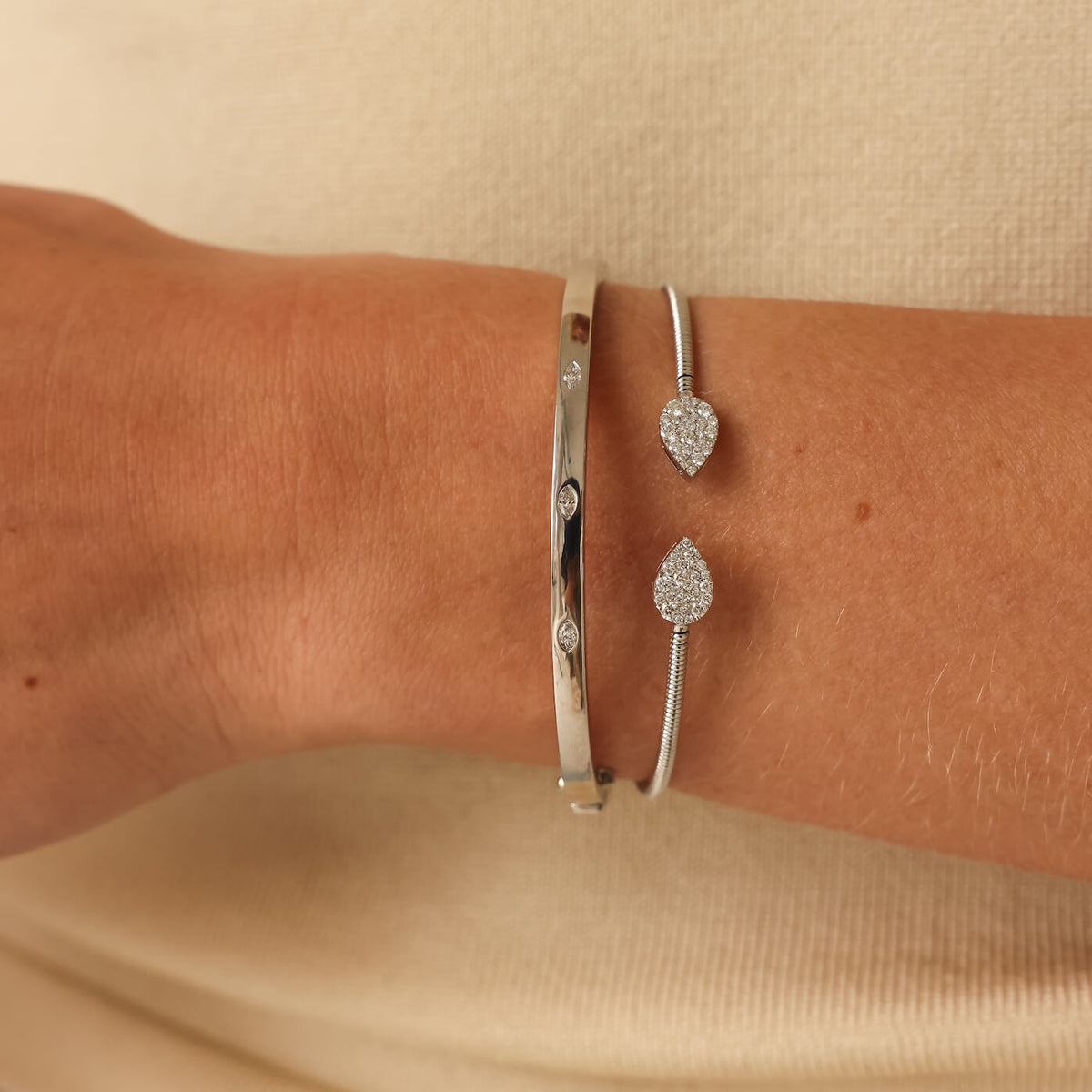 Alexa Jordyn Inlay Marquise Bracelet