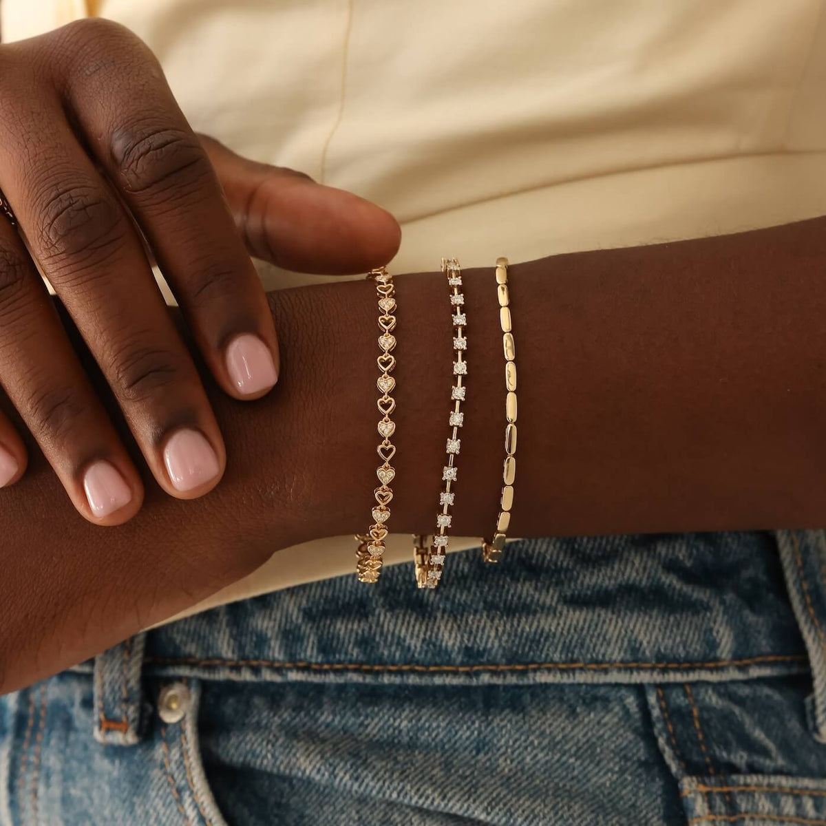 Ava Bea Interval Tennis Bracelet
