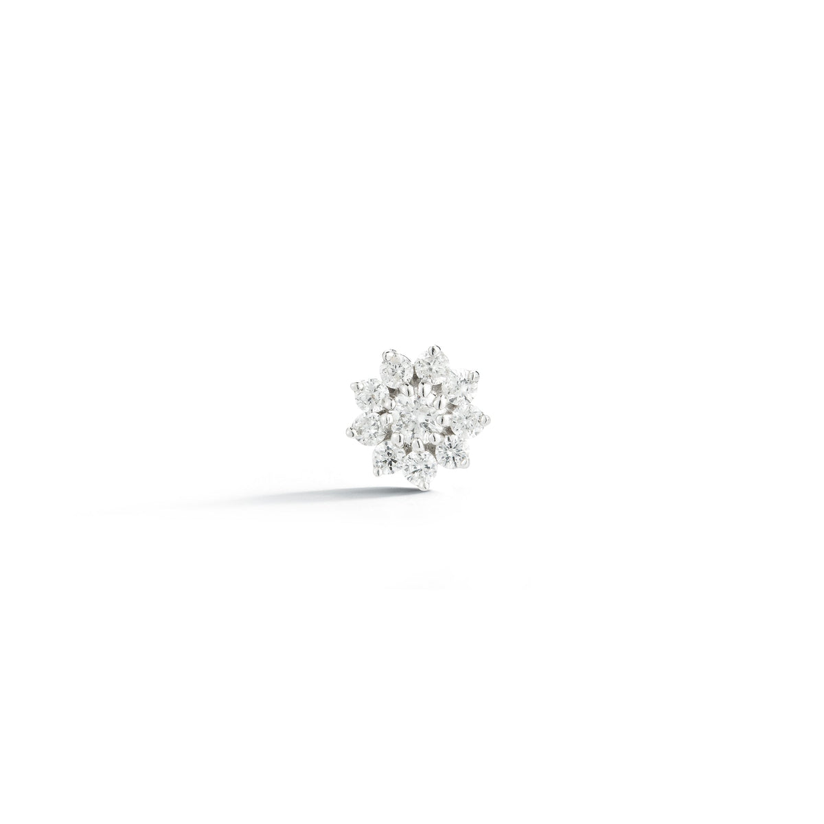 Jennifer Yamina Single Pointed Flower Stud