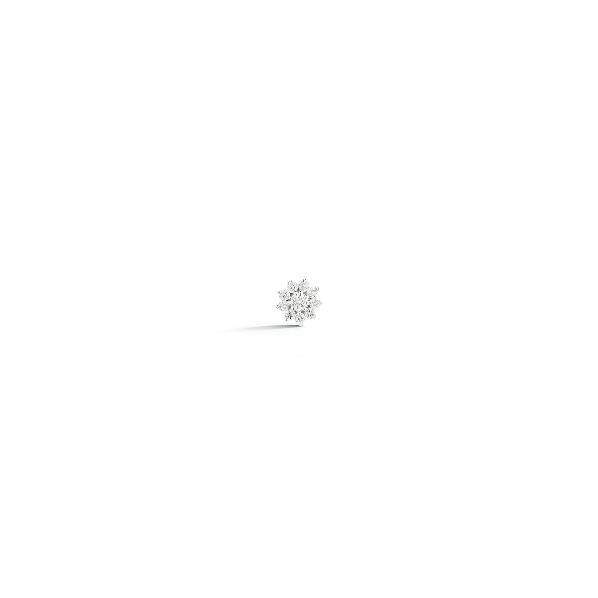 Jennifer Yamina Single Pointed Flower Stud