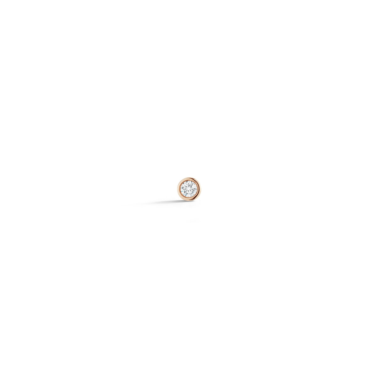 Lulu Jack Single Bezel Diamond Stud