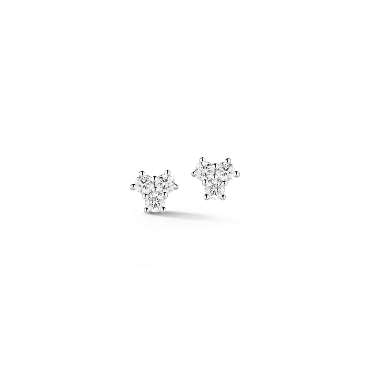 Mini Diamond Trio Studs