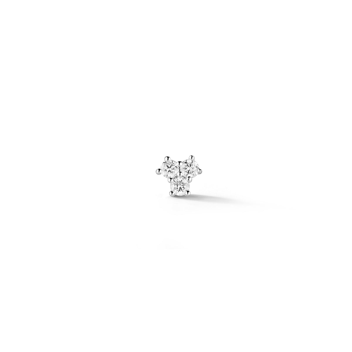 Mini Diamond Single Trio Stud