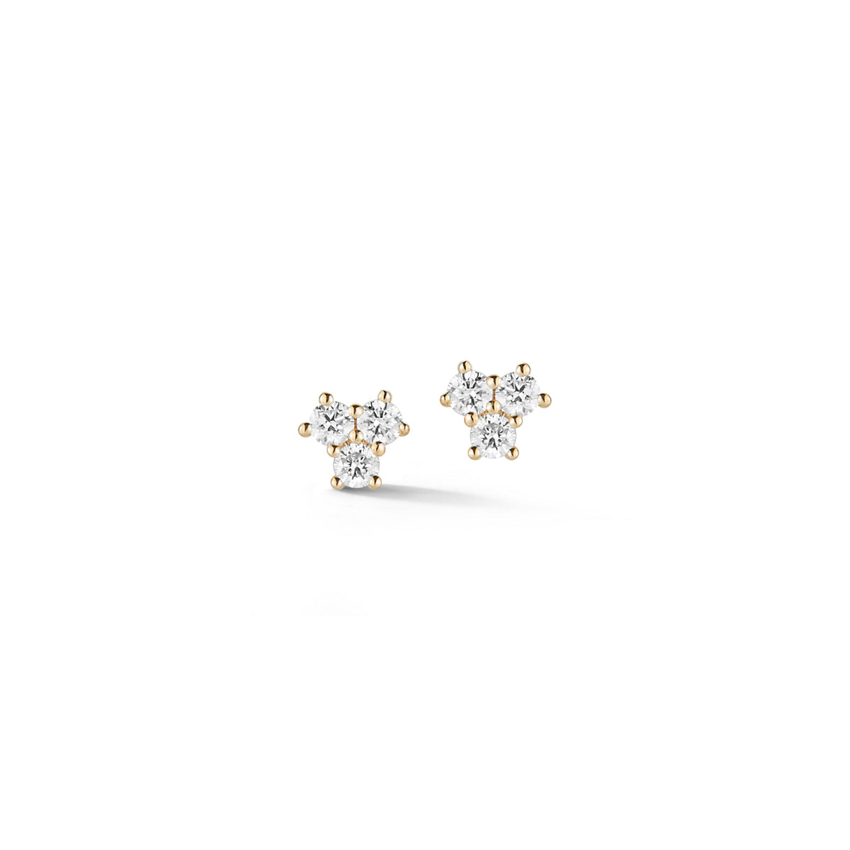 Mini Diamond Trio Studs