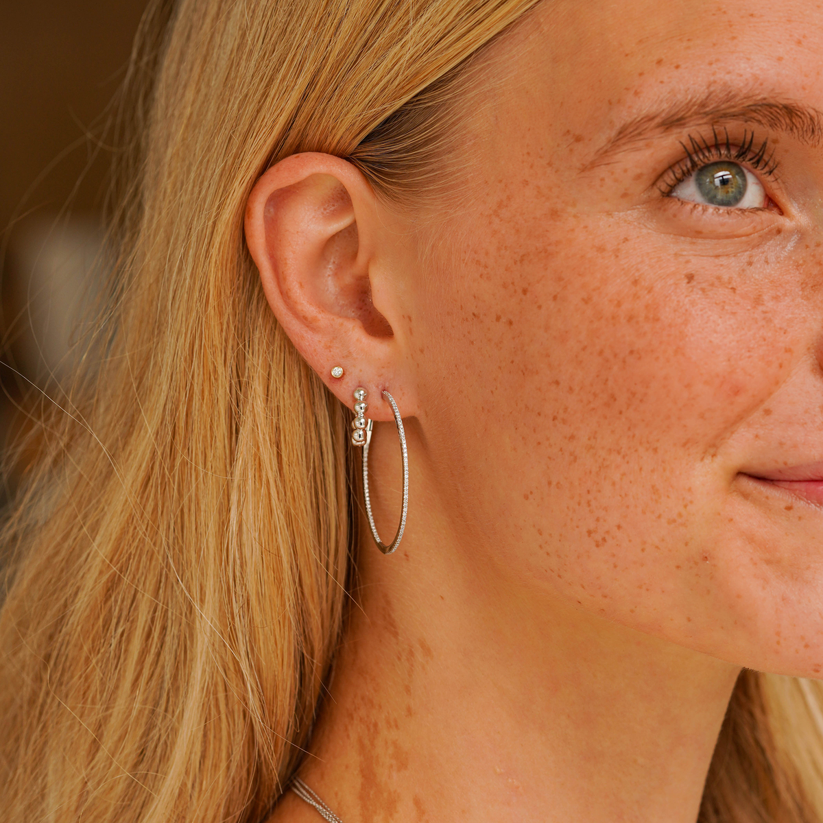 Poppy Rae Pebble Hoops