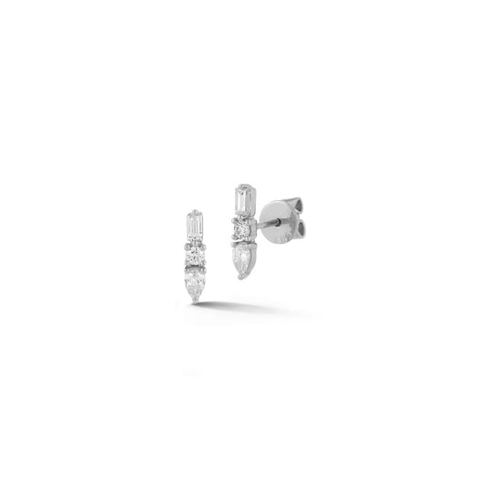 Alexa Jordyn Triple Bar Studs