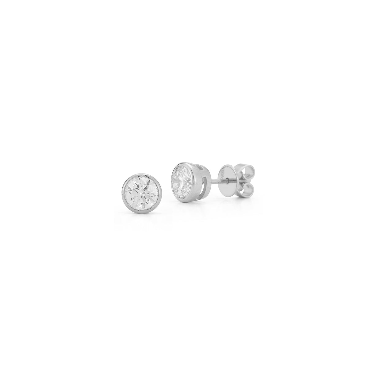 DRD Diamond Solitaire Studs 1.00 Ct. Total Weight