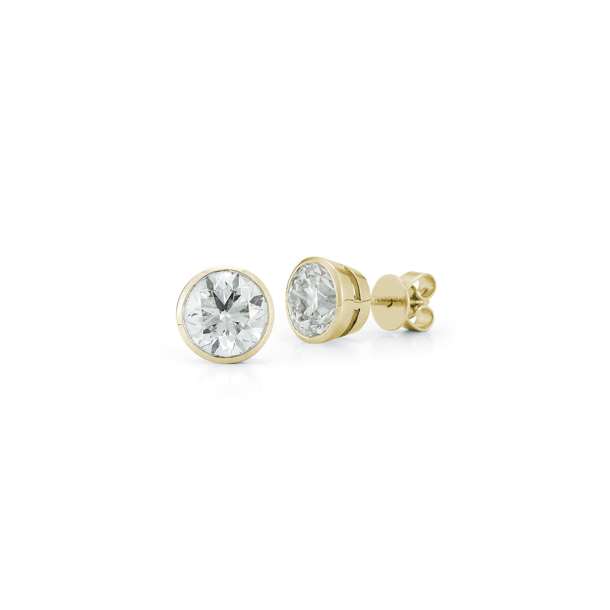 DRD Diamond Solitaire Studs 2.40 Ct. Total Weight