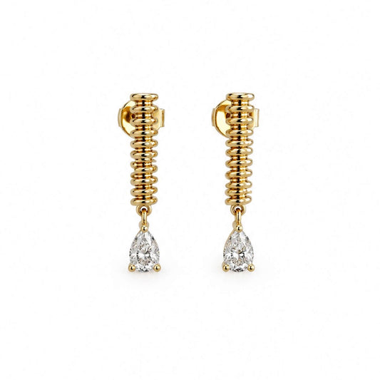 Teddi Paige Pear Drop Studs