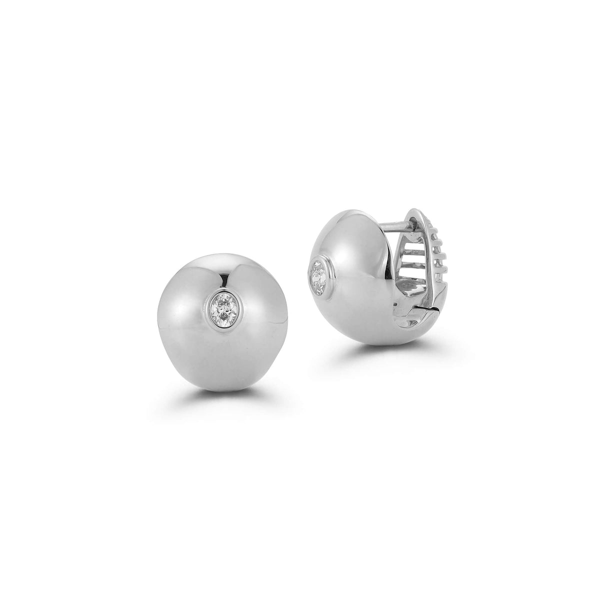 DRD Diamond Ball Huggies