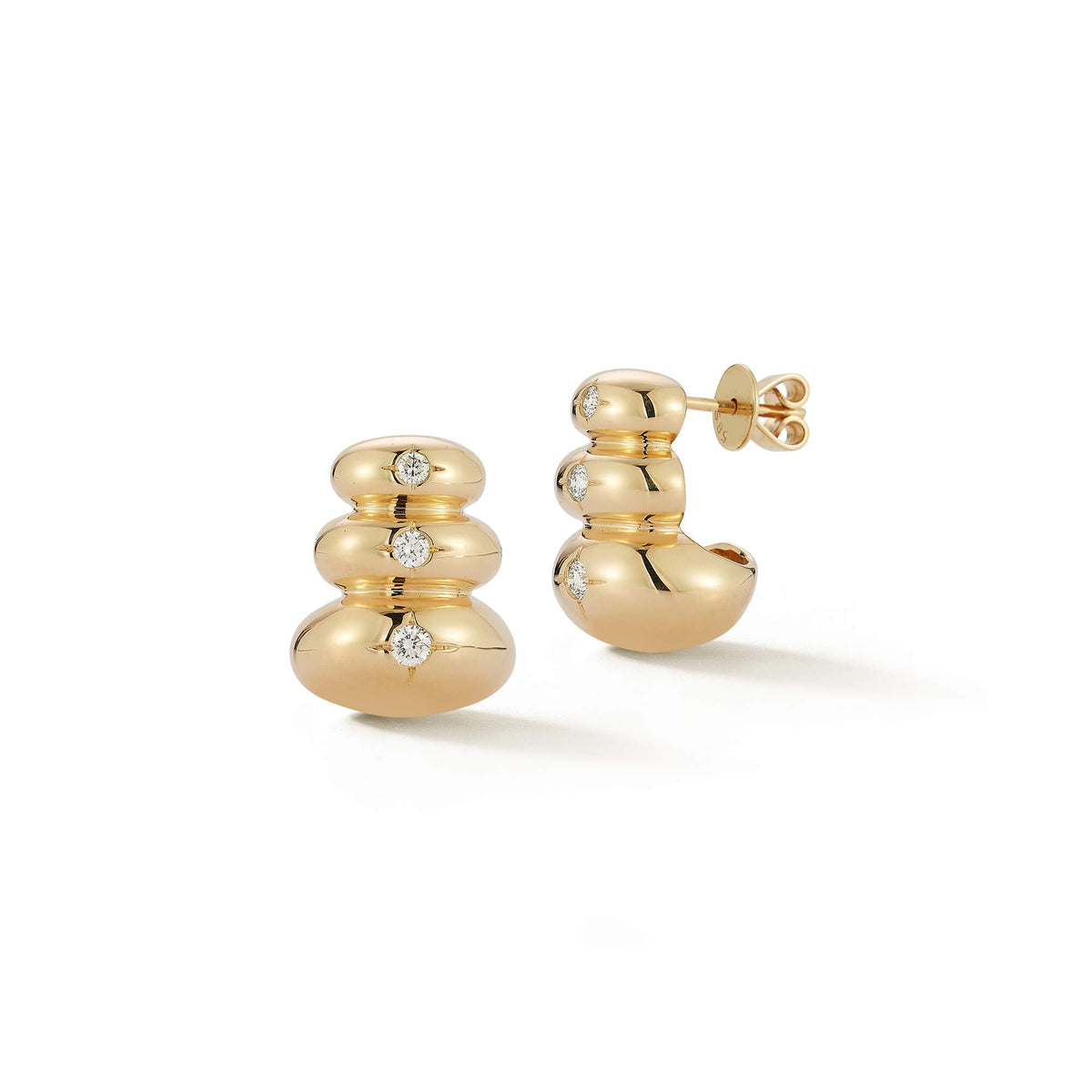 Cynthia Rose Stacked Studs