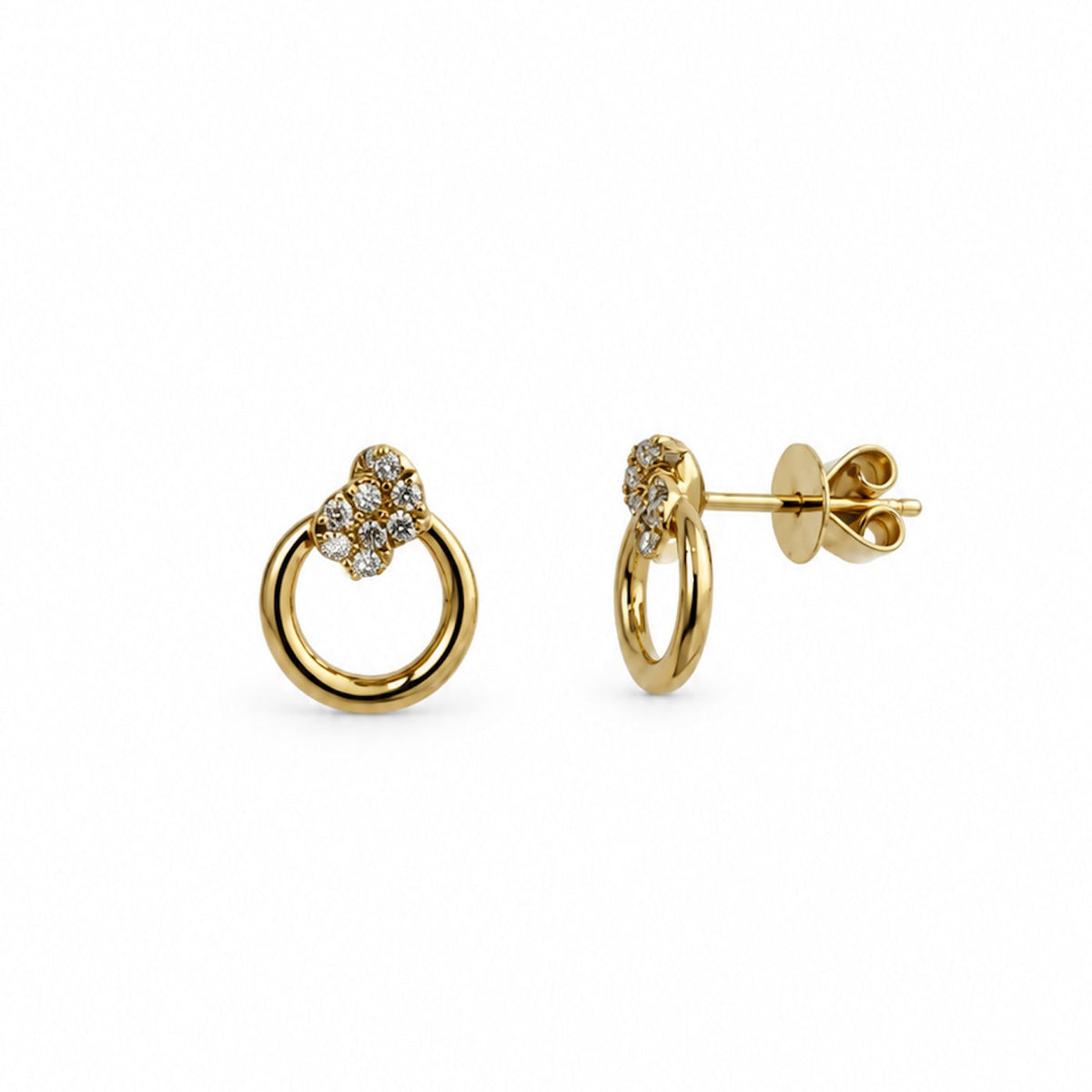 Nana Bernice Knot Ring Studs