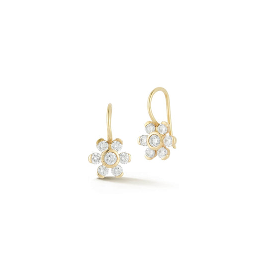 Lulu Jack Diamond Flower Drops