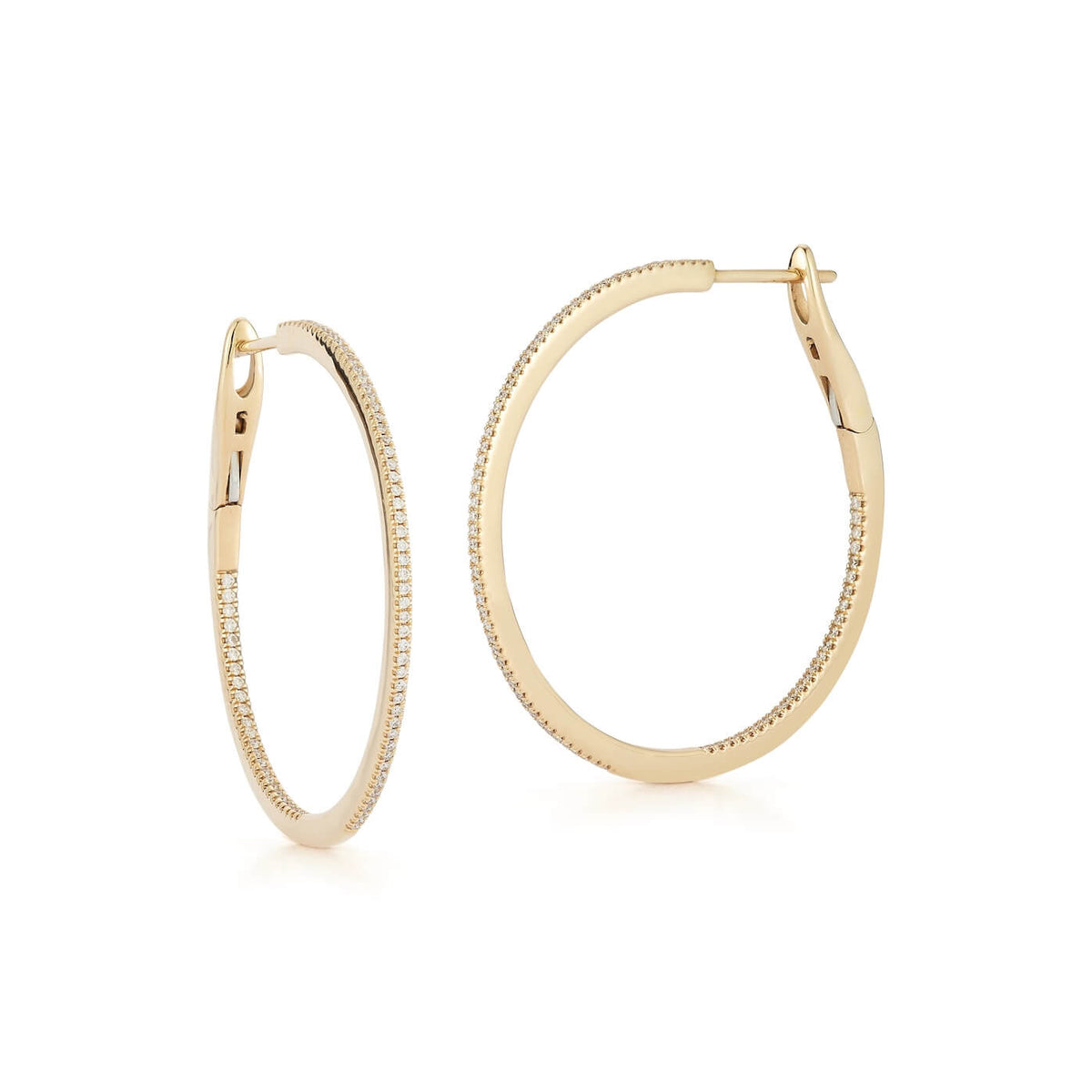 DRD Marge Diamond Hoops