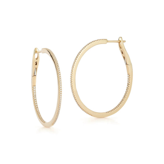 DRD Marge Diamond Hoops