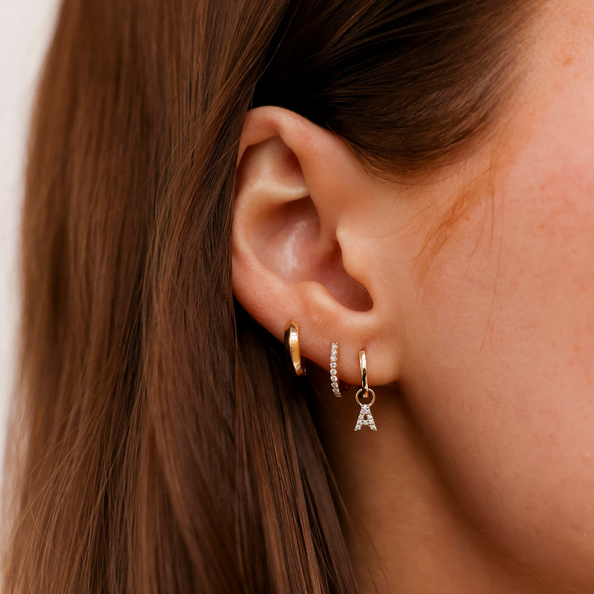 DRD Initial Earring Charm