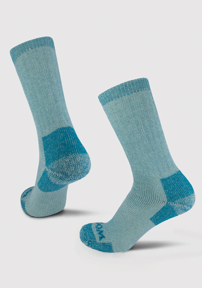 Womens Extreme Crew Socks - Real Teal