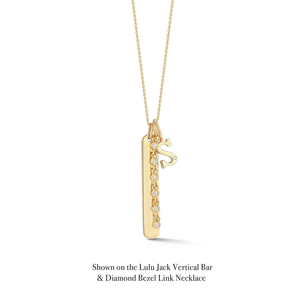 DRD Gold Initial Charm