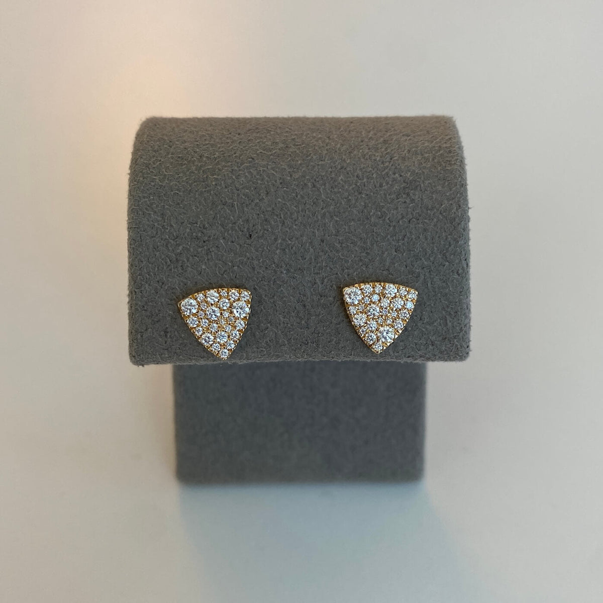 Emily Sarah Large Triangle Studs