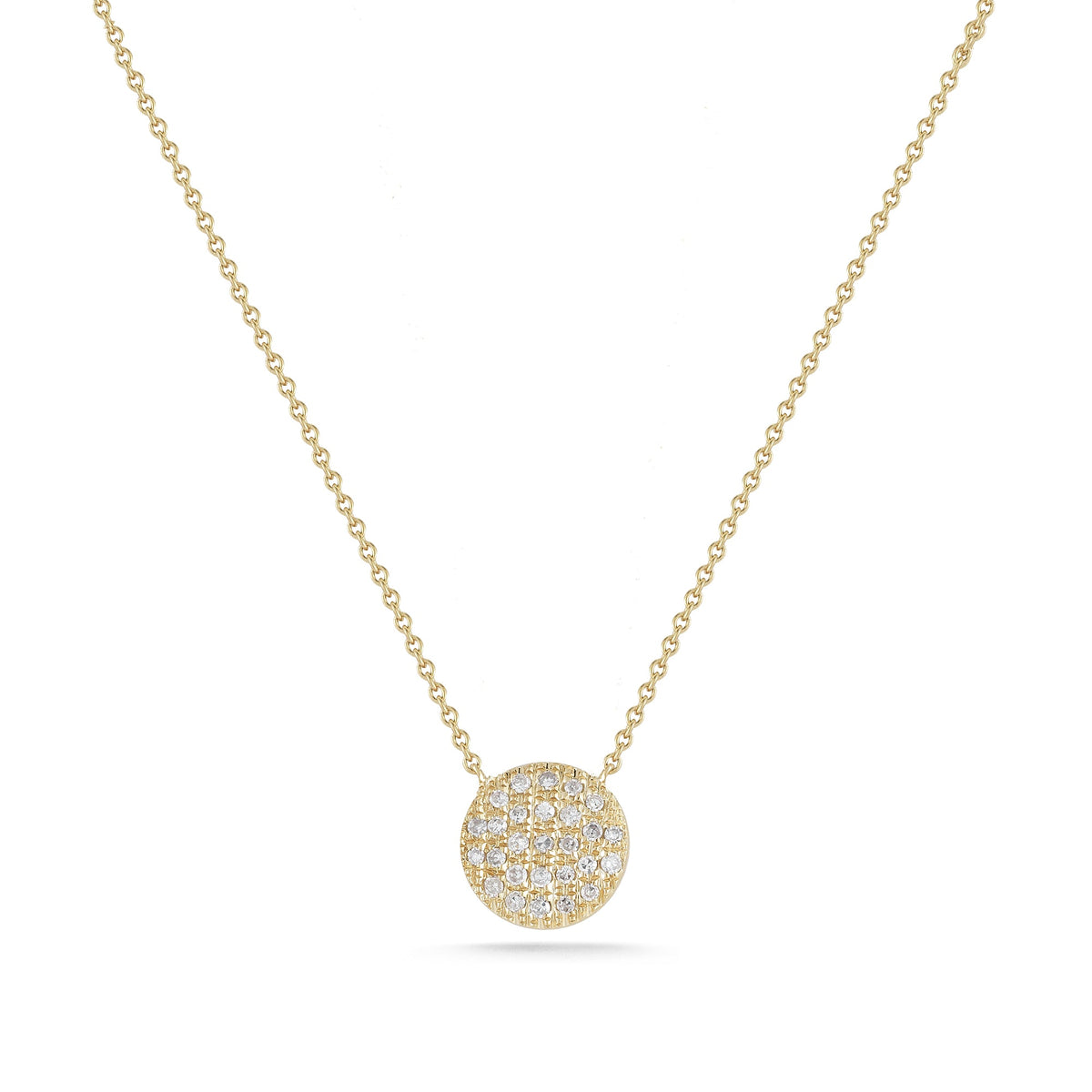 Lauren Joy Medium Disc Necklace