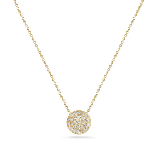 Lauren Joy Medium Disc Necklace