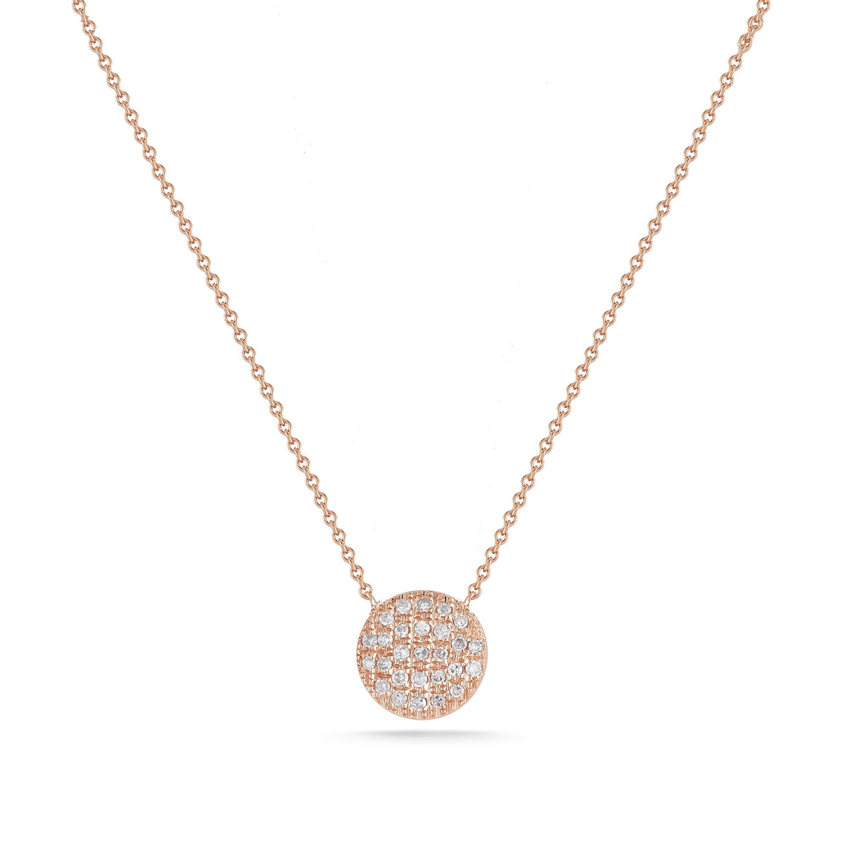Lauren Joy Medium Disc Necklace