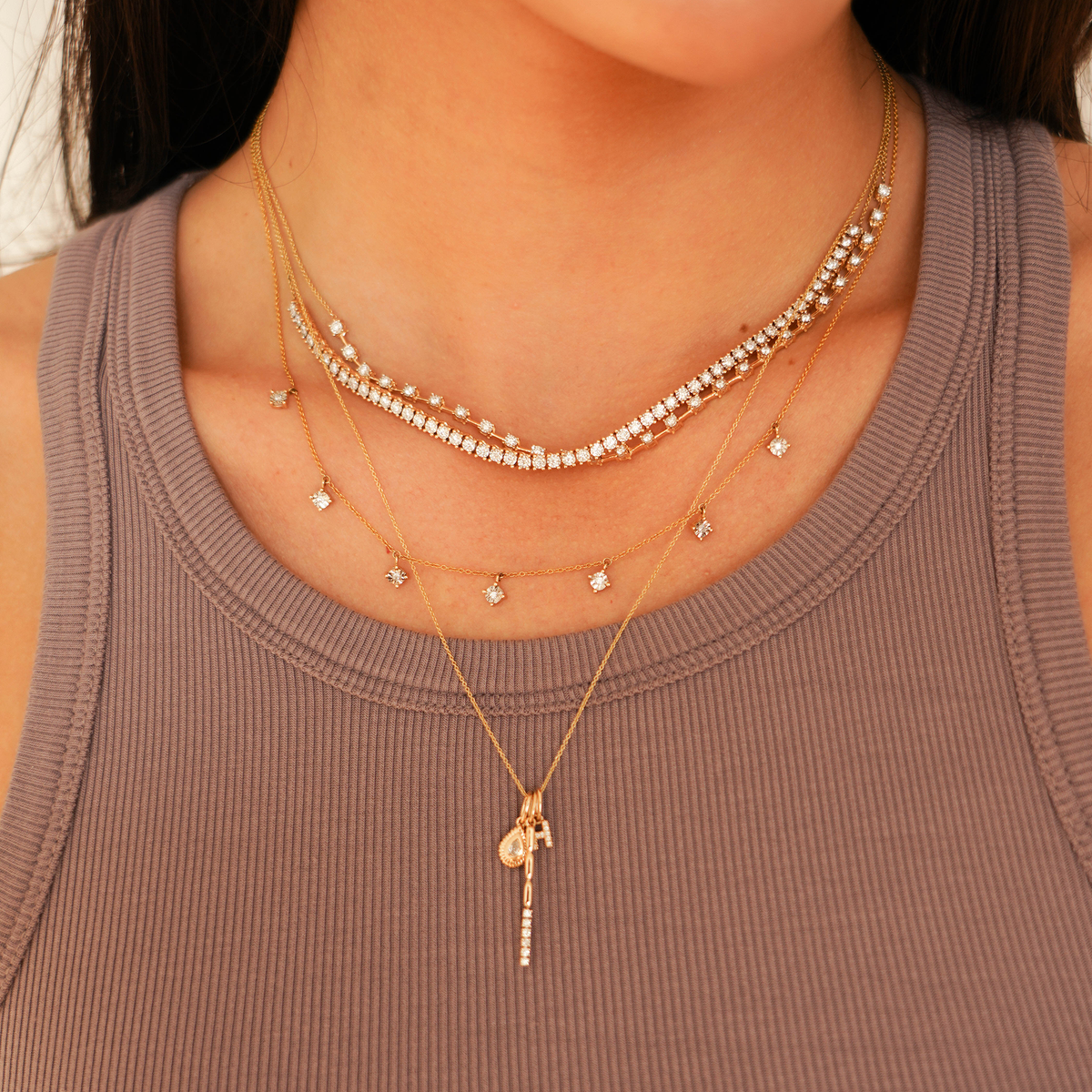 Ava Bea Station Necklace