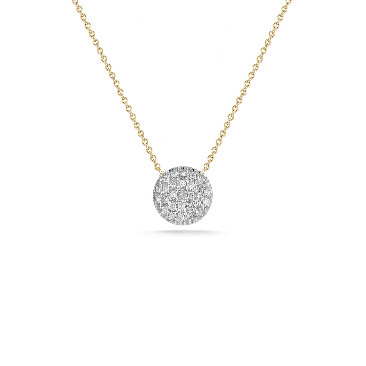 Lauren Joy Medium Disc Necklace