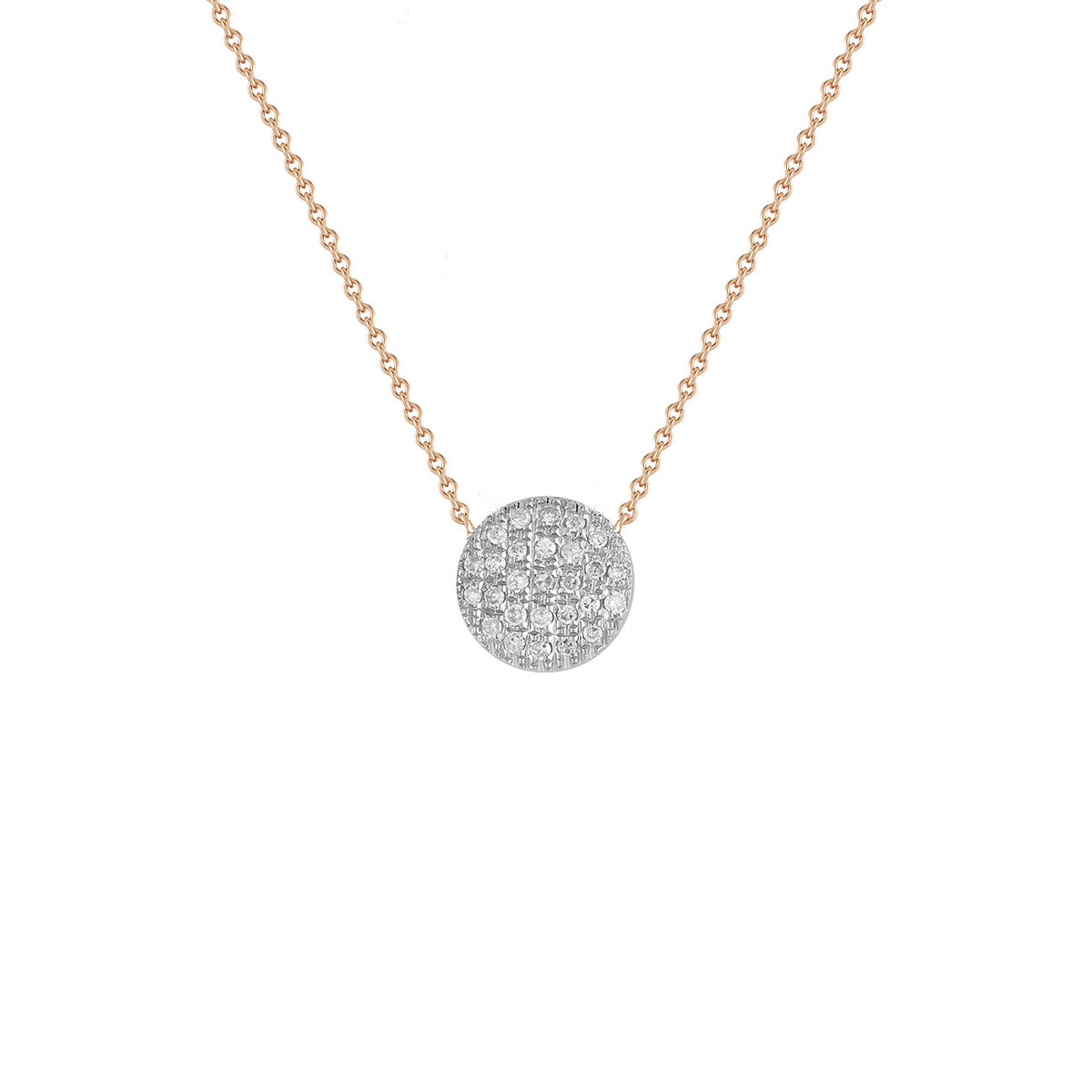 Lauren Joy Medium Disc Necklace