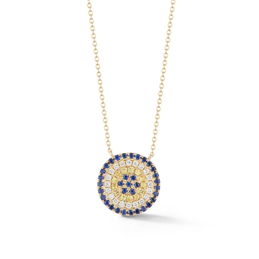 Carly Michelle Evil Eye Necklace