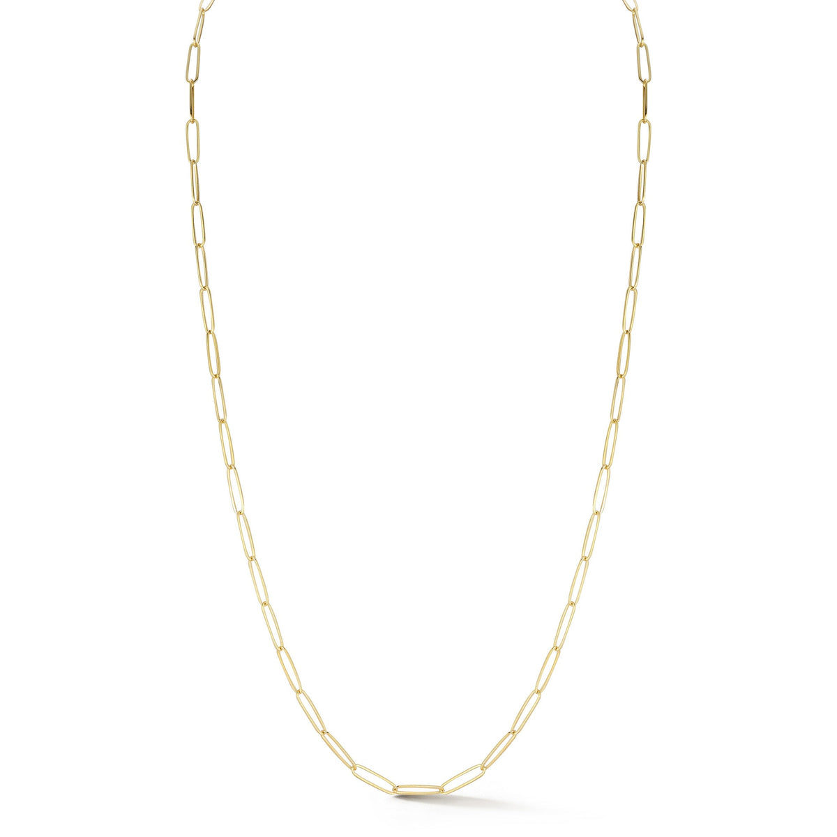 14k Yellow Gold Paperclip Chain-20" ($795)