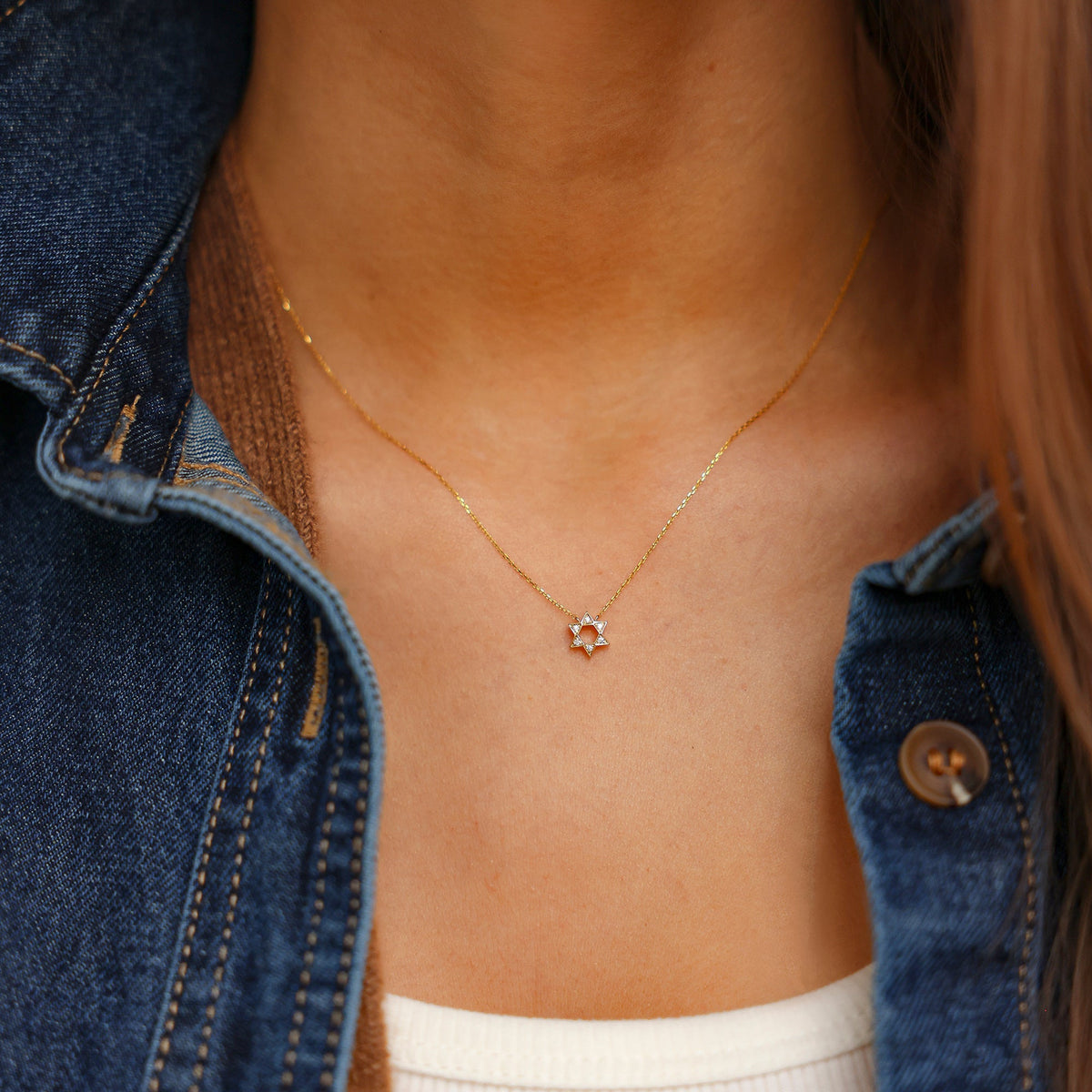 DRD Star of David Necklace